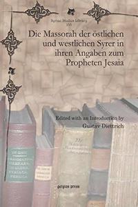 Die Massorah der ostlichen und westlichen Syrer in ihren Angaben zum Propheten Jesaia