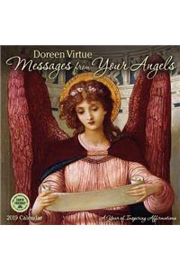 Messages from Your Angels 2019 Wall Calendar