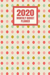 2020 Monthly Budget Planner