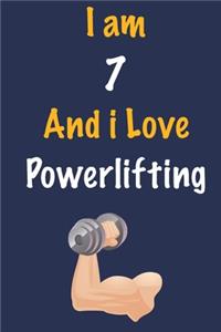 I am 7 And i Love Powerlifting