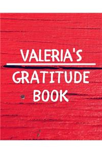 Valeria's Gratitude Journal