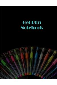 Gel Pen Markers Notebook