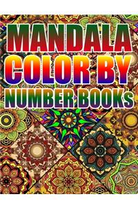 Mandala Color by Number Books