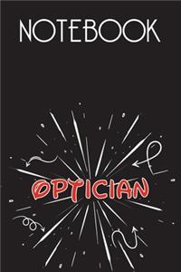 OPTICIAN Notebook, Simple Design