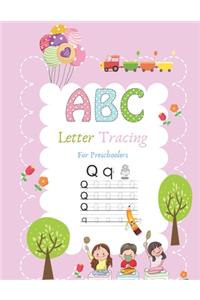 A B C Letter Tracing For Preschoolers