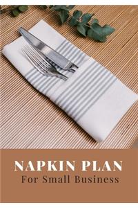 Napkin Plan For Small Business