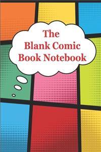 The Blank Comic Book Notebook