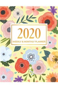 2020 Weekly & Monthly Planner