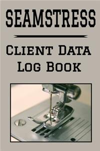 Seamstress Client Data Log Book