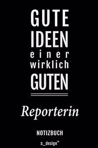 Notizbuch für Reporter / Reporterin