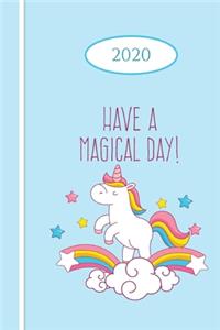 2020 Magical Unicorn Journal Diary