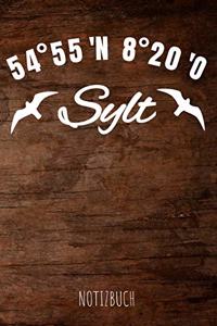 Sylt Notizbuch