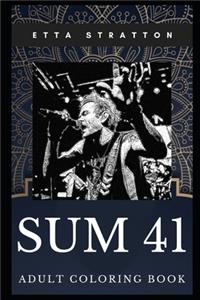 Sum 41 Adult Coloring Book