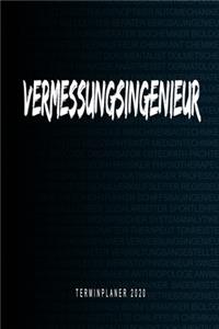 Vermessungsingenieur - Terminplaner 2020