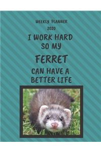 Ferret Weekly Planner 2020