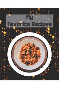 My Favorite Recipes