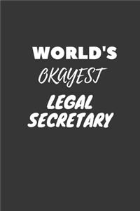 Legal Secretary Notebook