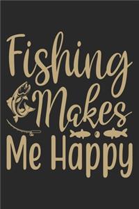 Fishing makes me happy