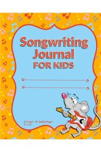 Songwriting Journal for Kids