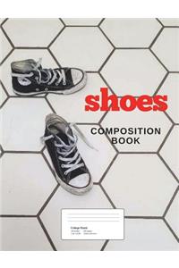 Shoes Composition Book
