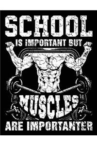School is Important but Muscles are Importanter