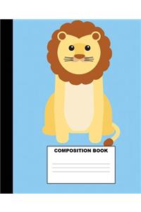 Lion Composition Book
