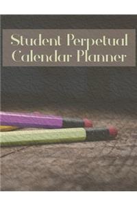 Student Perpetual Calendar Planner