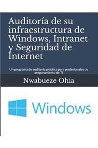 Auditoría de Su Infraestructura de Windows, Intranet Y Seguridad de Internet