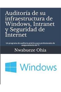 Auditoría de Su Infraestructura de Windows, Intranet Y Seguridad de Internet