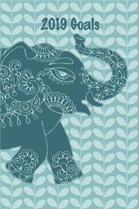 Elephant Goal Setting Journal