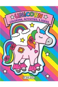 Unicorn Coloring, Activities, and Jokes