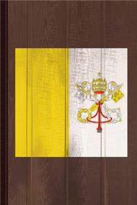 Vatican City Flag Journal Notebook