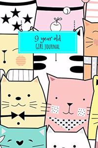 9 Year Old Girl Journal: Girl Gifts for 9 Year Olds