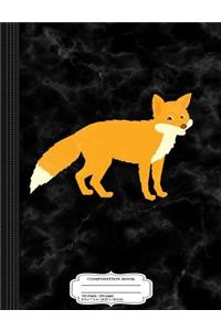 For Fox Sake Composition Notebook