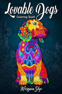 Lovable Dogs Coloring Book
