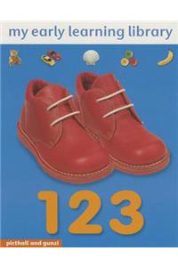 My Early Learning Library - 123: Concepts of Counting, Color, Size and Matching.