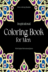Inspirational Coloring Book for Men
