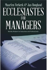 Ecclesiastes for Managers