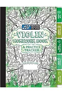 Violin Homework Book and Practice Tracker (Green): Staff Paper, Manuscript Paper, Theory Tools, Practice Planner, For Kids or Adults, Notebook Paper, ... Violin Homework Book and Practice Tracker)