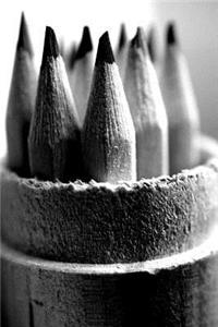 Black and White Sketch Pencils Journal