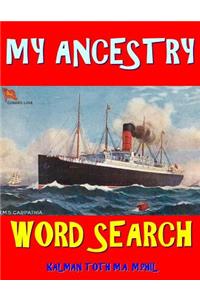 My Ancestry Word Search
