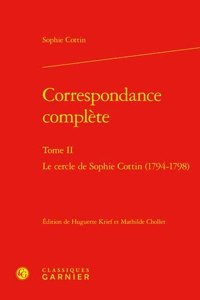 Correspondance Complete