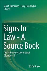 Signs in Law - A Source Book