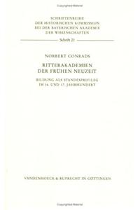 Ritterakademien Der Fruhen Neuzeit