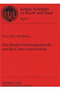 Das Bundesverfassungsgericht und die Corte costituzionale