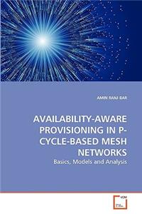 Availability-Aware Provisioning in P-Cycle-Based Mesh Networks