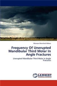 Frequency Of Unerupted Mandibular Third Molar In Angle Fractures