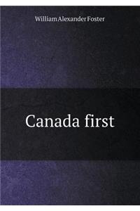 Canada First