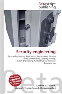 Security Engineering