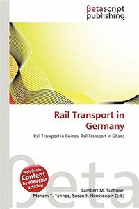 Rail Transport in Germany